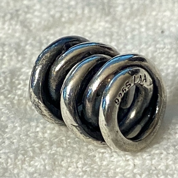 Trollbeads Siblings Bead 925 Sterling Silver - Picture 5 of 6